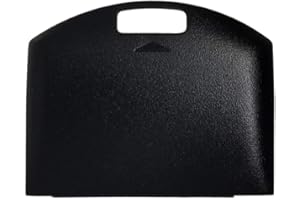 WSJIABOFUX Black Battery Cover Door Case for PSP 1000 1001 Fat Replacement Cases and Storage Accessories