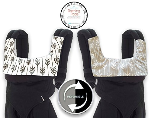 Kaydee Baby ONE PIECE ORGANIC Reversible Drool & Teething Pad With
ORGANIC Fleece Inner Lining for Ergobaby Carrier - Variety of Colors
Available (Arrows)