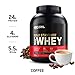 Optimum Nutrition Gold Standard 100% Whey Protein Powder, Coffee, 5 Pound (Packaging May Vary) primary
