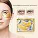 Under Eye Mask – 24K Gold Collagen Under Eye Patches for Dark Circles/Puffy Eyes/Wrinkles/Bags Under Eyes, Hydrated Under Eye Pads Skin Care Treatmentthumb 3