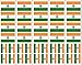 40 Tattoos: Indian Flag, India Party Favors