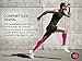 Calf Compression Sleeve for Men & Women (20-30mmHg) - Best Calf Compression Socks for Running, Shin Splint, Calf Pain Relief, Leg Support Sleeve for Runners, Medical, Air Travel, Nursing, Cycling (Large / X-Large (15.5-19.5 Calf), Pink)