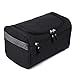 ESARORA Toiletry Bag, Hanging Toiletry Bag Organizer For Men or Women Waterproof - Travel Size with Hanging Hook for vacation (Black)