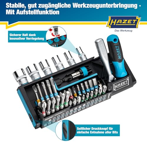 HAZET 2300SH-1 Screwdriver Bit Set Manual Manual