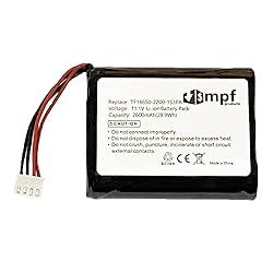 MPF Products 2600mAh TF18650-2200-1S3PA Battery