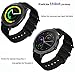 Olytop Compatible Garmin Vivoactive 3 Bands/Galaxy Watch Active 2 44mm 40mm Band/Galaxy 42mm Bands, 20mm Nylon Band Soft Wristband for Galaxy Watch3 41mm Smartwatch - Black