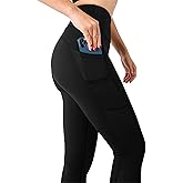 SEEMLY High Waisted Leggings with Pockets for Tummy Control | Breathable Yoga Pants Pack of 01