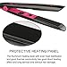 EQOBA Professional Ceramic Ionic Tourmaline Auto-Shut Off Safety Flat Iron Hair Straightener