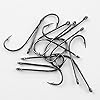 JSHANMEI-Fishing-Hooks-Black-Offset-Long-Barbed-Shank-Beak-Bait-Holder-Hook-with-2-Baitholder-Barbs-Jig-Fish-Hooks-Pack-of-100