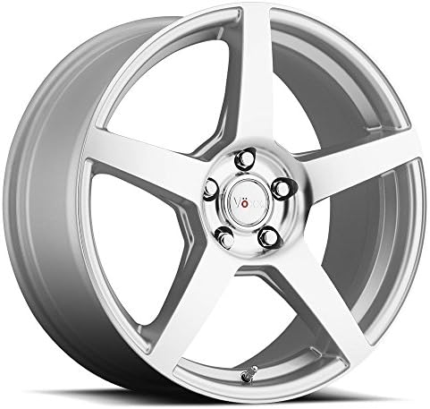 Voxx MGA Silver Mirror Machined Face Wheel with Painted Finish (20x8.5"/5x112mm)
