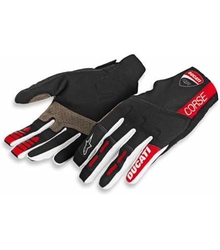 Amazon.com: Ducati Summer C3 Motorcycle Gloves 98107136 : Automotive
