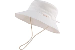 Bamery Baby Toddler Girls Bucket Hat Newborn Sun Hats for Boys Classic Infant Summer UV Protection Hats Kids Beach Cap