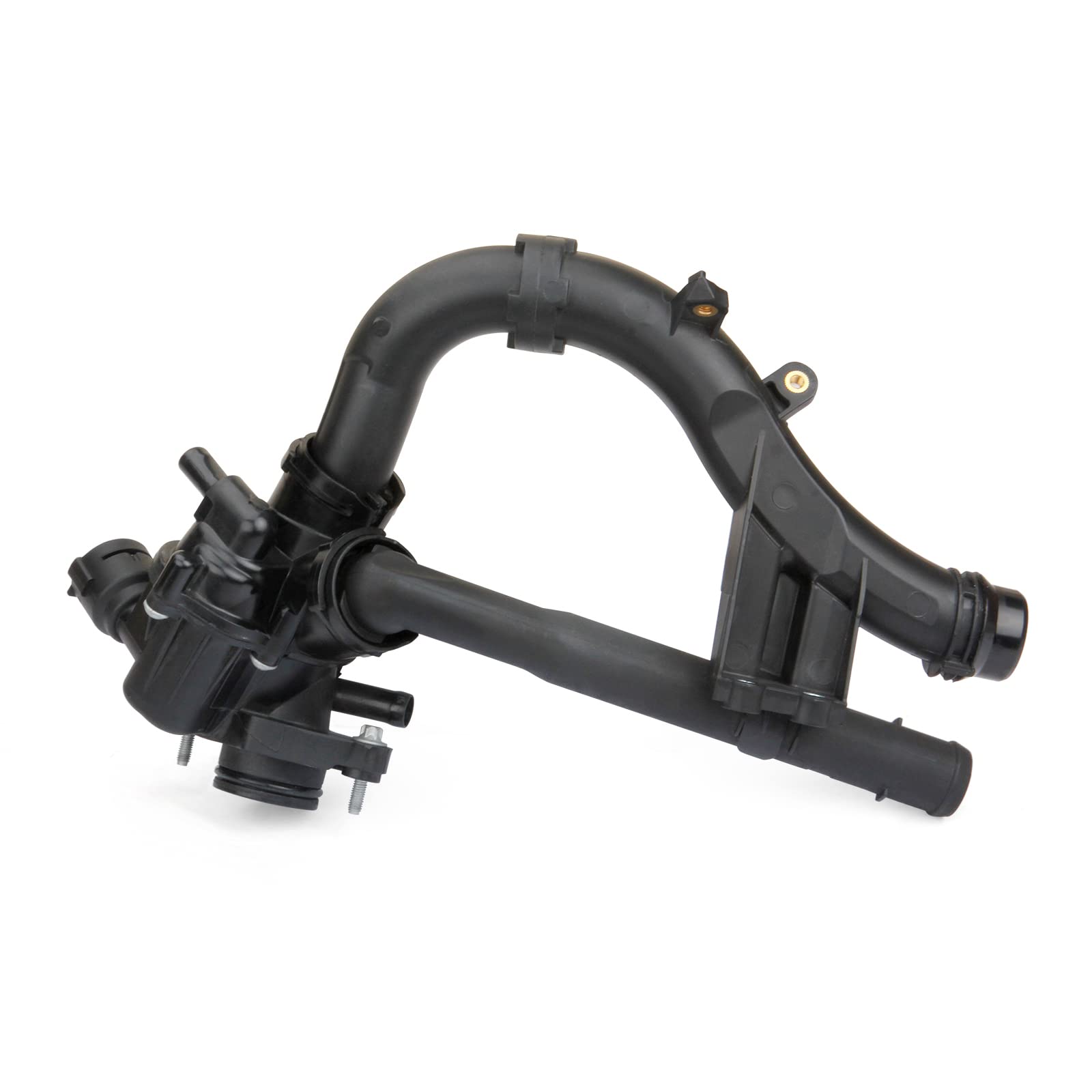 Photo 1 of MITZONE Engine Coolant Thermostat compatible with 2015-2022 Mercedes Benz C180 C200 C350E E300 GLC250 300 350E SLC180 200 300 SLK 300 Replace A2742000115 2742003100