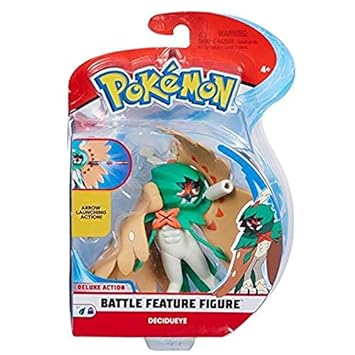 Character Optiions Pokémon Deluxe Action Battle Feature Figur Decidueye