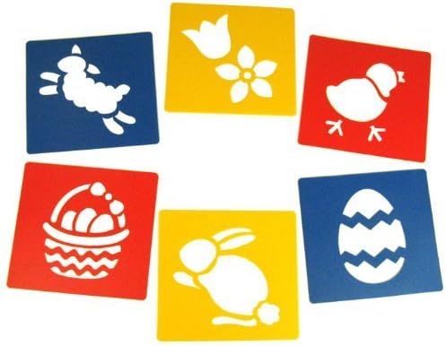 Washable Stencils ~ Easter, Multi, Small