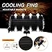 HILLSKING 7 Inches 144W 14400LM LED Light Bar, Spot Light Pods Off Road Driving Lights Fog Bumper Roof Light for Boat, Jeep, SUV, Truck, Hunters, Motorcycle, 2 years Warranty
