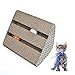 Myguru Cat Scratcher Cardboard Kitty Cat Scratching Pad Lounger Toy (Triangle)