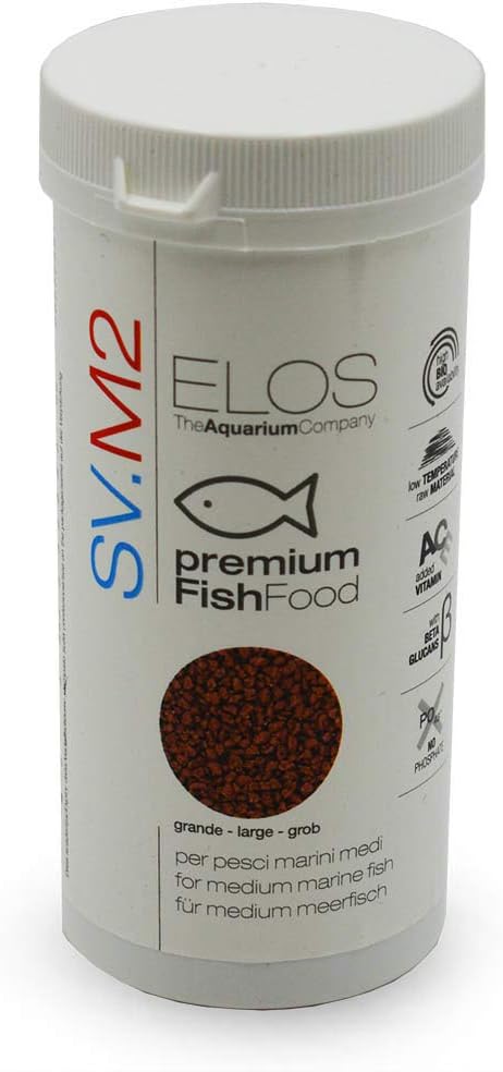 Amazon Com Elos Complete Marine Fish Food Pet Food Pet Supplies