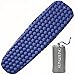 AlphaBeing Inflatable Sleeping Pad for Camping, Ultralight Inflatable Sleeping Mat for Backpacking, Hiking, Compact & Lightweight Air Mattress