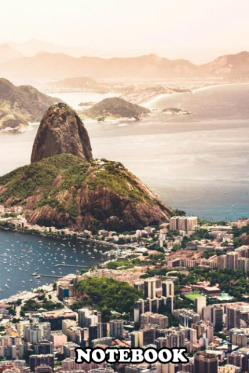 Notebook: Rio De Janeiro Brazil , Journal for Writing, College Ruled Size 6" x 9", 110 Pages