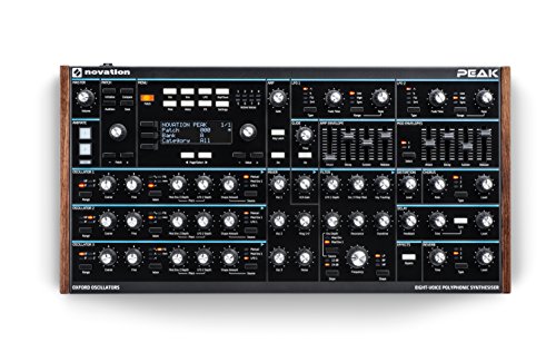 Novation Peak Eight-Voice Polyphonic Desktop Synthesizer