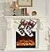 YAMUDA 2 Pcs Set Xmas 3D Lively Christmas Stockings 17.8 Inches Long Santa Claus Snowman Design Christmas Stocking Set of 2 (Extra Large B)
