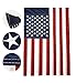 NEW Embroidered Stars American Flag 12