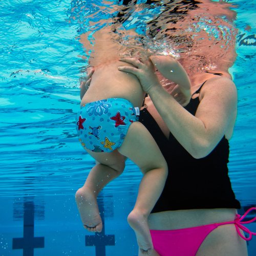 Swim Diaper  - Solid Royal L