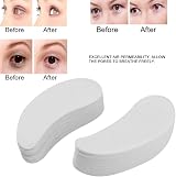 HURRISE 160pc Eyelash Extension Eye Pads Under Eye Gel Mask for Dark Circles view 5