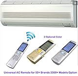 Universal ac remote control for 50+ Brands LG AC Remote - 2000+ Models Option - HOBBYMATE (Gold Color)