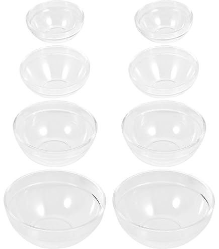 CRILSTYLEO Bol Pour Masque Facial Verre Outil De Mélange Pour