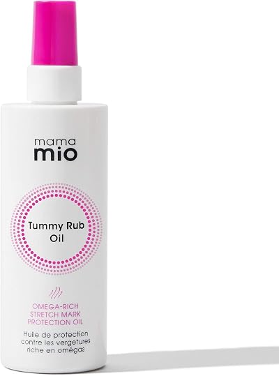Mama Mio Tummy Rub Oil 120 ml Pack of 5 Pregnancy Stretch Mark Protection