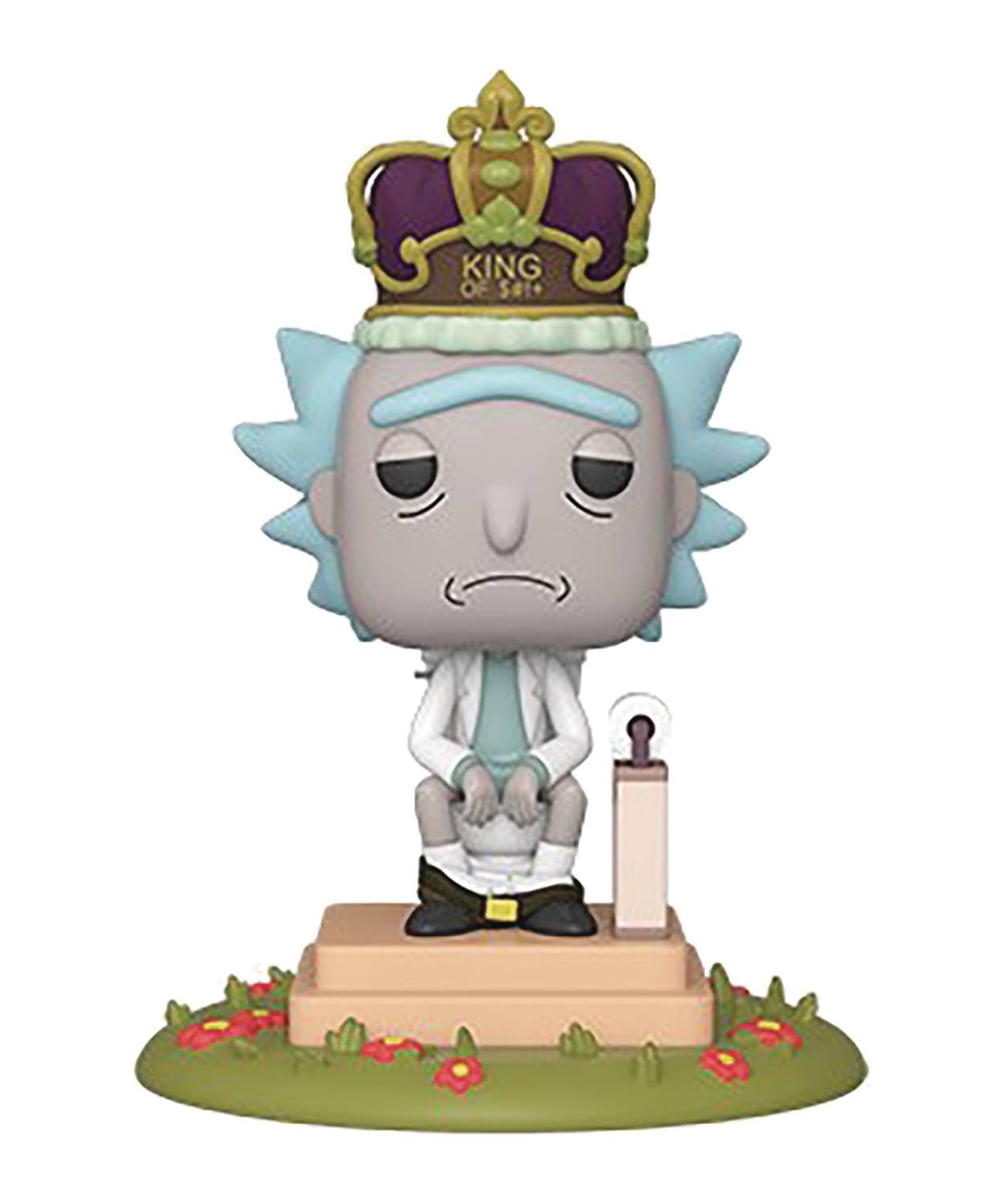 Funko Animation: King Of $#+ With Sound-Rick Sanchez and Morty Collectible Toy - Rick & Morty - Collectable Vinyl Figure - Gift Idea - Official Merchandise - Toys for Kids & Adults - TV Fans