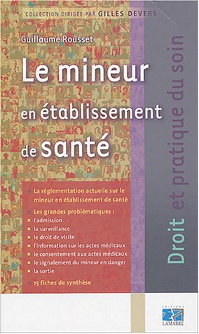 Le  mineur en établissement de santé