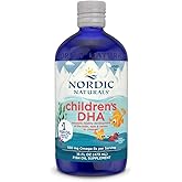 Nordic Naturals Children’s DHA, Strawberry - 16 oz for Kids - 530 mg Omega-3 with EPA & DHA - Brain Development & Function - Non-GMO - 192 Servings