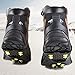 Traction Cleats, Snow Grips Ice Creepers Over Shoe Boot, Anti Slip 10 Studs Rubber Crampons for Footwear (Medium, Black)