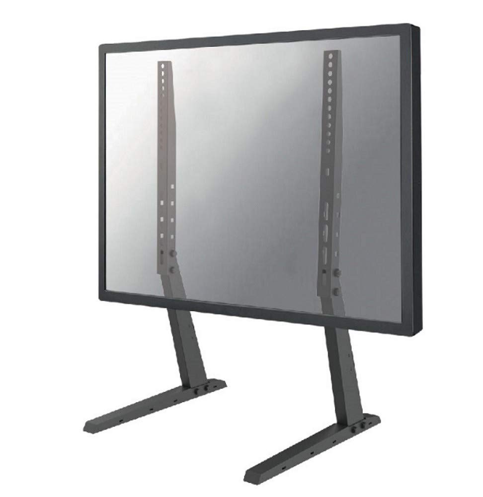 NewStar TV/Monitor Desk Stand for 37-70" Screen, Height Adjustable - Black - Mounting kit (2 legs) for LCD/plasma panel - black - screen size: 37"-70" - desktop stand