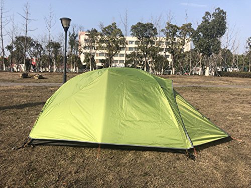 image for LAFAZ 2 Person Lightweight Aluminum Structure Doublelayer Tent for Cam