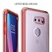 Ringke Fusion Compatible with LG V30 ThinQ Case, Scratch Protection Phone Cover for LG V30 ThinQ, V30 Plus - Rose Gold