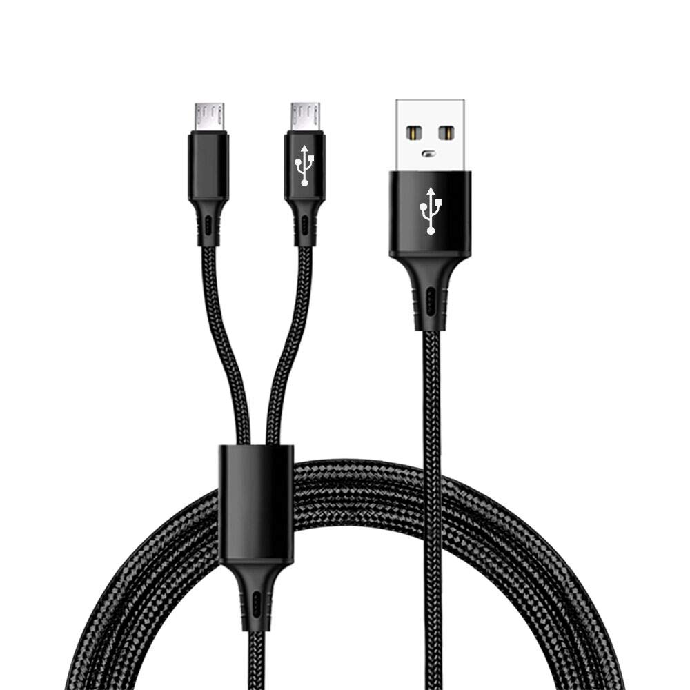 Amazon Com Iflash Dual Microusb Splitter Charge Cable Power Up To Two 2 Micro Usb Devices At Once From A Single Usb Port Ideal For Any Micro Usb Powered Device Including