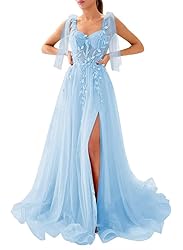 Dymaisei Sweetheart Lace Prom Dresses Spaghetti