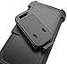 E LV Holster Case for Galaxy S7 Case Cover - Dual Layer Armor Defender Protective Case Cover with Kickstand and Belt Swivel Clip for Samsung Galaxy S7 - Black