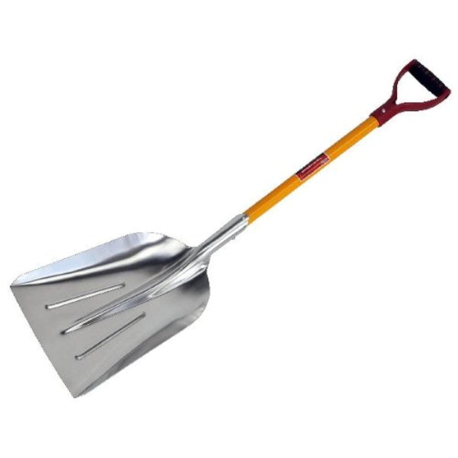 Neilsen CT1151 – Aluminium Scoop Shovel with Fibreglass Handle and D Type Grip – 1110mm Length