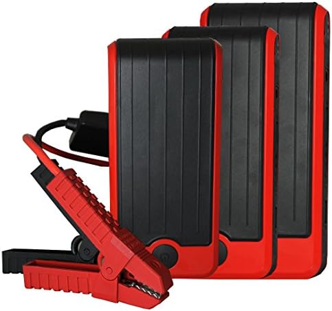 POWERALL PROFESSIONAL SERIES PORTABLE LITHIUM JUMP STARTER, POWER BANK AND LED FLASHLIGHT (Deluxe 400A)