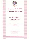 Luminescent Materials-2002. FSRC Book of Abstracts : Frontier Science Research Conference-fsrc--2002, , 1889545422