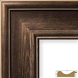 Craig Frames 80614967 20 by 30-Inch Picture Frame, Solid Wood, 2.5-Inch Wide, Charcoal Brown