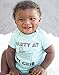 Fayfaire Funny Baby Bodysuit | Baby Shower Gift Outfit for Boys and Girls | Newborn Gender Neutral Baby Clothes | White Bodysuit NB-12MO