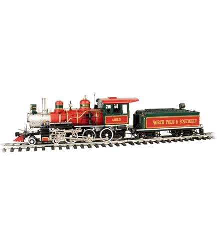 LGB – Kit De Démarrage Train De Jardin, Locomotive + 2 Wagons Noël, Voie G, 85 Cm, Fumée, éclairage