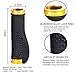 TOPCABIN Bike Handlebar Grips,Ergonomic Design Bicycle Handlebar Grips Widen Holding Rubber Bike Grips with Aluminum Lock Bicycle Grips Handlebar Cover for Bike Mountain Road MTB