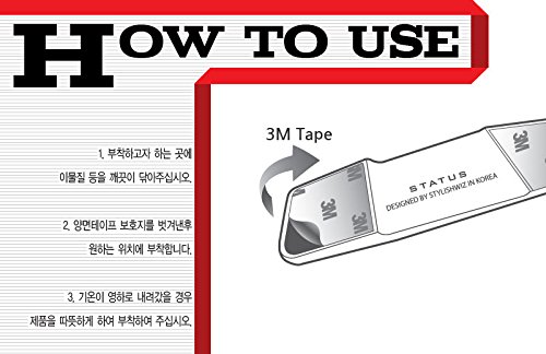 4 Status+Protector+Sticker+Molding+Vehicle